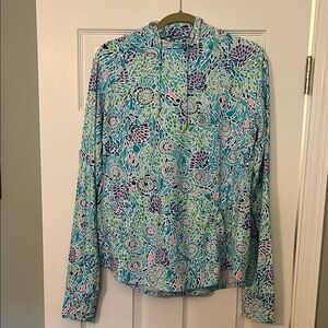 Lilly Pulitzer Pullover w/ Hood